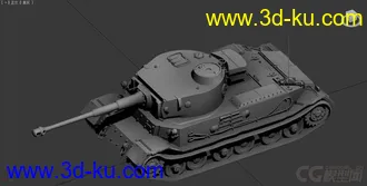 3D打印模型德军坦克收集(图)的图片