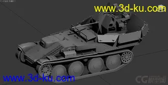 3D打印模型德军坦克收集(图)的图片