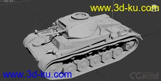 3D打印模型德军坦克收集(图)的图片