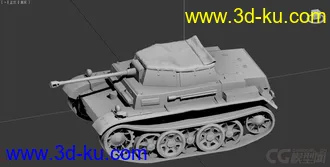3D打印模型德军坦克收集(图)的图片