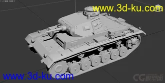 3D打印模型德军坦克收集(图)的图片