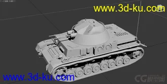 3D打印模型德军坦克收集(图)的图片