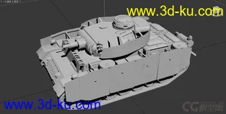 3D打印模型德军坦克收集(图)的图片