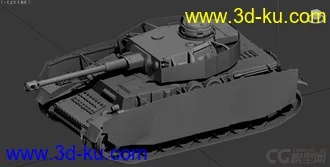3D打印模型德军坦克收集(图)的图片