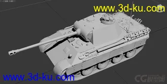 3D打印模型德军坦克收集(图)的图片
