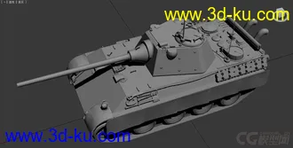 3D打印模型德军坦克收集(图)的图片