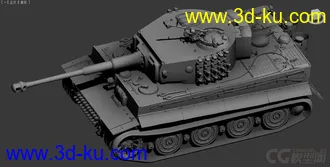 3D打印模型德军坦克收集(图)的图片