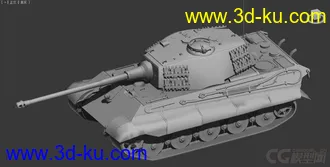3D打印模型德军坦克收集(图)的图片