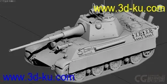 3D打印模型德军坦克收集(图)的图片