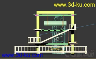 3D打印模型游乐园设备的图片