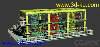 3D打印模型游乐园设备的图片