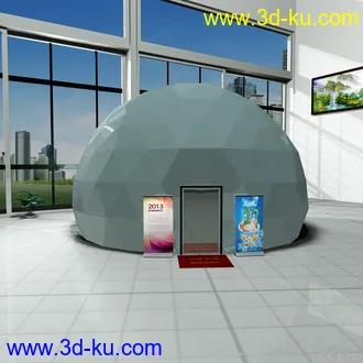 3D打印模型自己做的球幕，试着做的的图片