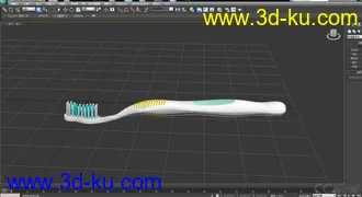 3D打印模型牙刷  toothbrush的图片