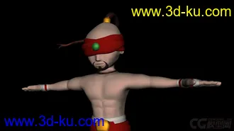 3D打印模型Q版的盲僧的图片