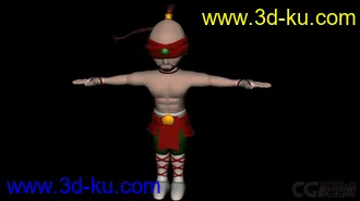 3D打印模型Q版的盲僧的图片