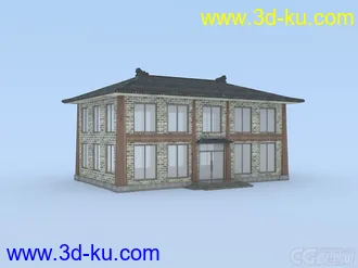 3D打印模型东方酒楼的图片