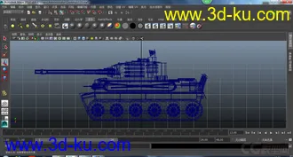 3D打印模型虎式坦克的图片