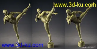 3D打印模型肌肉 人体 男性superAverageMan的图片