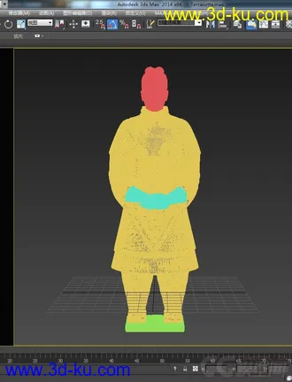 3D打印模型超写实兵马俑的图片