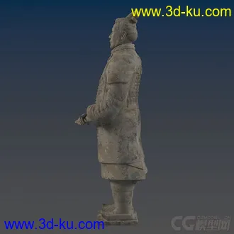 3D打印模型超写实兵马俑的图片