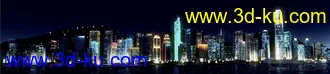 3D打印模型香港维多利亚港的图片