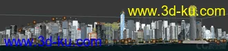 3D打印模型香港维多利亚港的图片