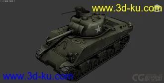 [全套军事模型]中型坦克系列独立分包Obj+贴图+MAX2012下载（不断更新）的图片