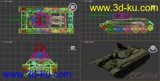 [全套军事模型]中型坦克系列独立分包Obj+贴图+MAX2012下载（不断更新）的图片