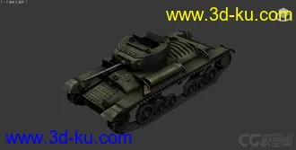 [全套军事模型]中型坦克系列独立分包Obj+贴图+MAX2012下载（不断更新）的图片