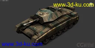 [全套军事模型]中型坦克系列独立分包Obj+贴图+MAX2012下载（不断更新）的图片