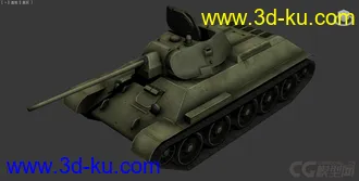 [全套军事模型]中型坦克系列独立分包Obj+贴图+MAX2012下载（不断更新）的图片