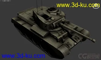 [全套军事模型]中型坦克系列独立分包Obj+贴图+MAX2012下载（不断更新）的图片