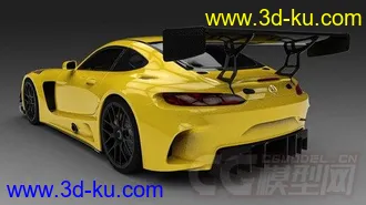 3D打印模型CT赛车CGTRader 2016 Mercedes AMG GT3的图片