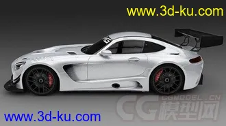 3D打印模型CT赛车CGTRader 2016 Mercedes AMG GT3的图片