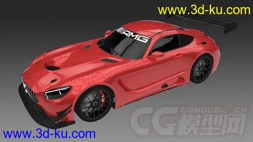 CT赛车CGTRader 2016 Mercedes AMG GT3模型的图片6