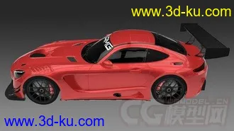 3D打印模型CT赛车CGTRader 2016 Mercedes AMG GT3的图片