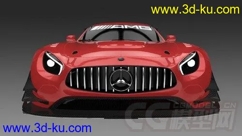 CT赛车CGTRader 2016 Mercedes AMG GT3模型的图片10