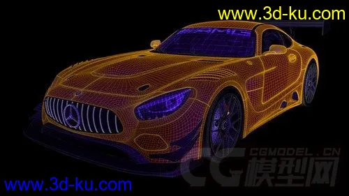 CT赛车CGTRader 2016 Mercedes AMG GT3模型的图片14