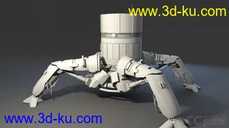 3D打印模型巨坑的图片