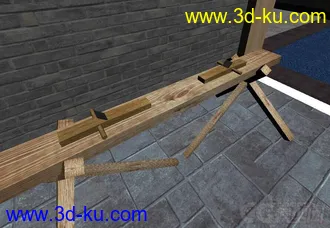 3D打印模型木工用木马的图片