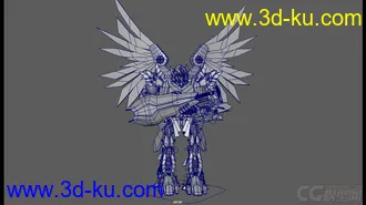 3D打印模型手机机器人变身的图片