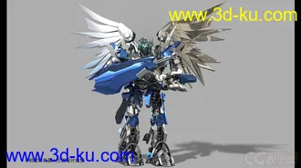 3D打印模型手机机器人变身的图片