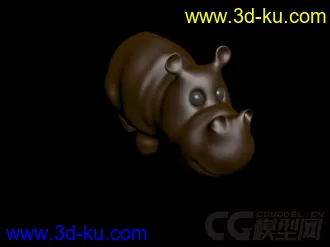 3D打印模型卡通 犀牛哥 可爱的图片