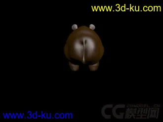 3D打印模型卡通 犀牛哥 可爱的图片