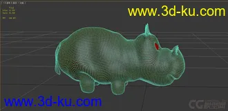 3D打印模型卡通 犀牛哥 可爱的图片