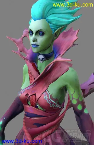 [整理]DOAT2角色模型_死亡先知的图片