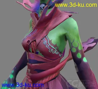 [整理]DOAT2角色模型_死亡先知的图片