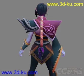 [整理]DOTA2角色模型_圣堂刺客的图片