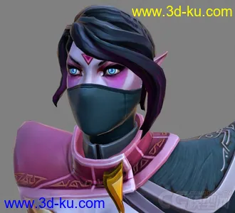 [整理]DOTA2角色模型_圣堂刺客的图片