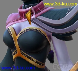 [整理]DOTA2角色模型_圣堂刺客的图片